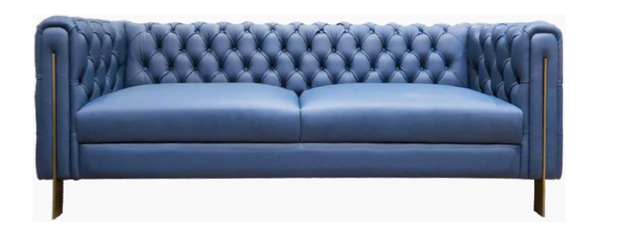 Tufted Tuxedo Sofa: